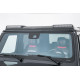 Front roof lip spoiler with LEDs