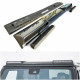 Front roof lip spoiler with LEDs
