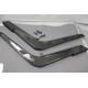 Front air dams intake snorkels