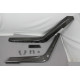 Front air dams intake snorkels