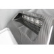 Front roof spoiler with LEDs