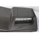 Front roof spoiler with LEDs