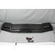 Front roof spoiler with LEDs