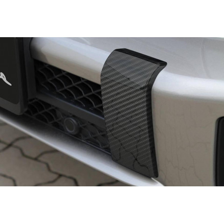 Front bumper fangs