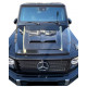 Hood scoop cover trim