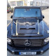 Hood scoop cover trim