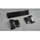 Front bumper fangs + number plate set