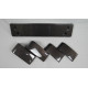 Front bumper fangs + number plate set
