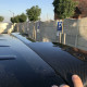 Front roof spoiler with LEDs