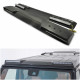 Front roof spoiler with LEDs