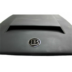Hood scoop cover + Brabus metallic badge