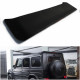 Rear roof spoiler with stop signal