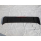 Rear roof spoiler with stop signal