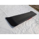 Rear roof spoiler with stop signal