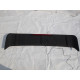 Rear roof spoiler with stop signal