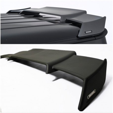 Rear roof spoiler + Brabus badges