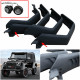 Fender flares 16cm exclusive with LEDs
