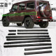 Side body exterior mouldings