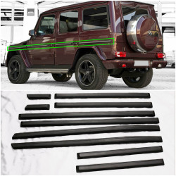 Side body exterior mouldings