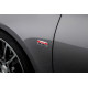 Metallic emblems badges