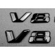 Черная эмблема Brabus biturbo