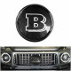 Front grille Brabus style Badge Logo