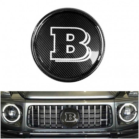 Front grille Brabus style Badge Logo