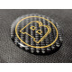 Brabus red-silver-yellow badges