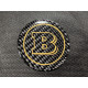 Brabus red-silver-yellow badges