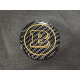 Brabus red-silver-yellow badges