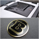 Золотой значок на капот Brabus