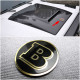Golden hood scoop badge Brabus