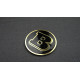 Golden hood scoop badge Brabus