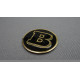 Golden hood scoop badge Brabus