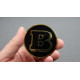 Golden hood scoop badge Brabus