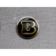 Golden hood scoop badge Brabus
