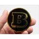 Golden hood scoop badge Brabus