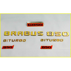 Golden emblems 850 Brabus