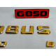 Golden emblems 850 Brabus