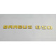 Золотые эмблемы Brabus 850