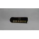 Spare Tire Cover golden Badge