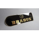 Spare Tire Cover golden Badge