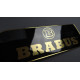 Spare Tire Cover golden Badge