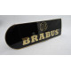 Spare Tire Cover golden Badge