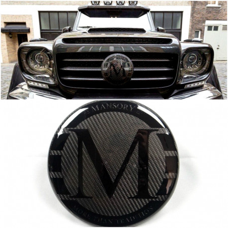 Front grille cap badge Mansory