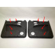 Interior trim door panels