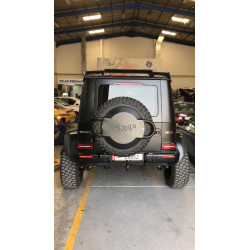 Spare wheel cover Carbon