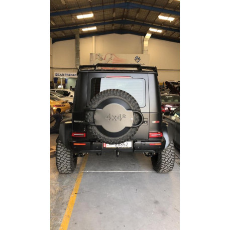 Spare wheel cover Carbon