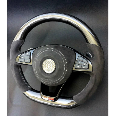 Руль Карбон Алькантара