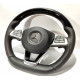 Piano Black Leather Steering Wheel